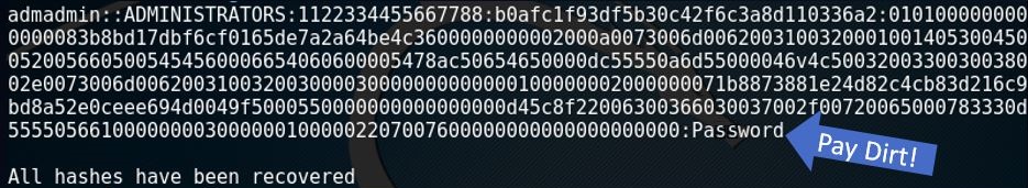 Hashcat Result