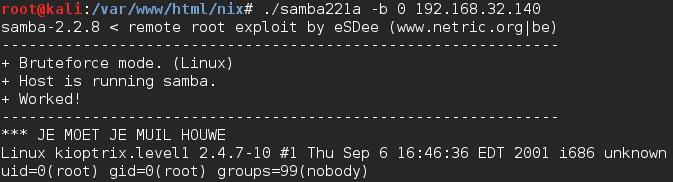 Samba Example